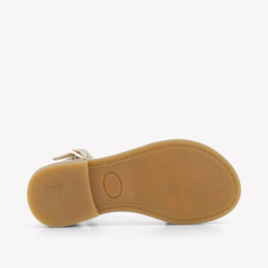 Tommy Hilfiger Girls Sandals In Gold