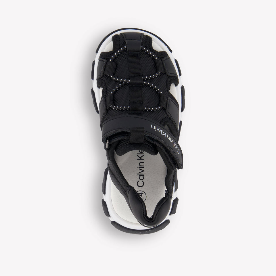 Calvin Klein Jongens Sandalen In Zwart