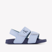Calvin Klein Boys Sandals In Light Blue