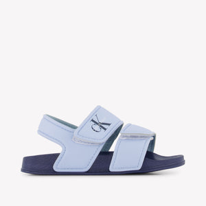 Calvin Klein Boys Sandals In Light Blue