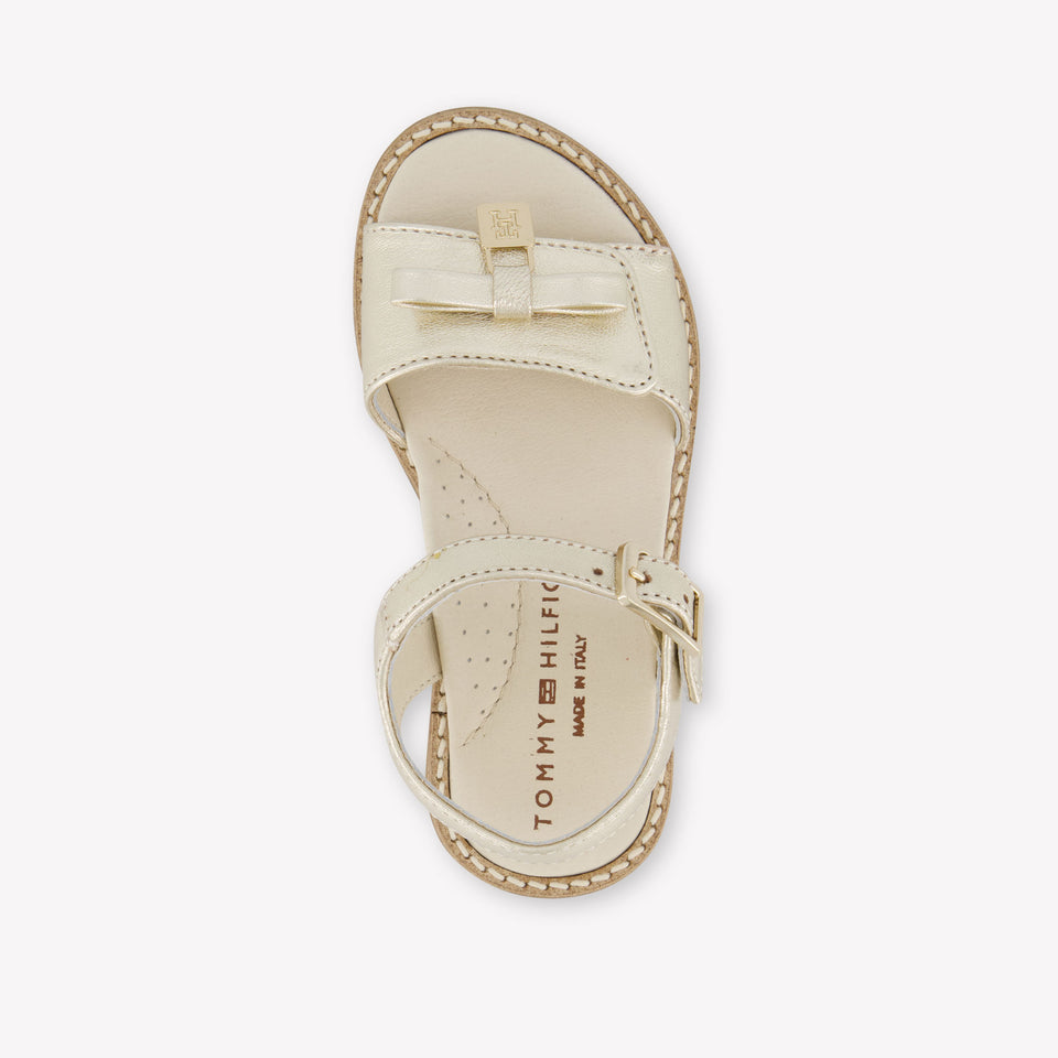 Tommy Hilfiger Meisjes Sandalen In Goud
