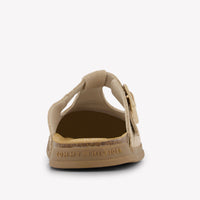 Tommy Hilfiger Meisjes Slippers In Beige