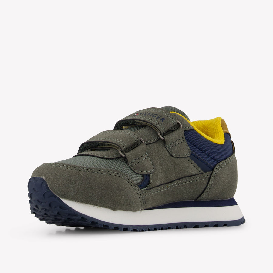 Tommy Hilfiger Boys Sneakers In Army