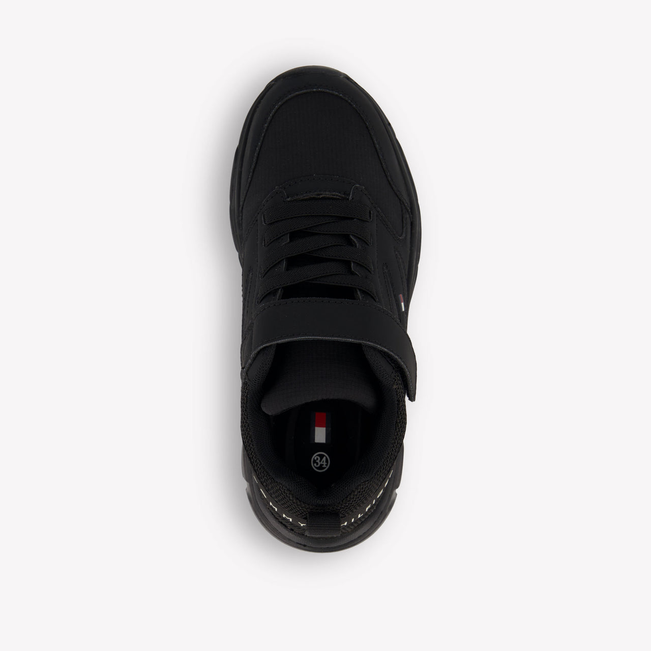 Tommy Hilfiger Boys Sneakers In Black