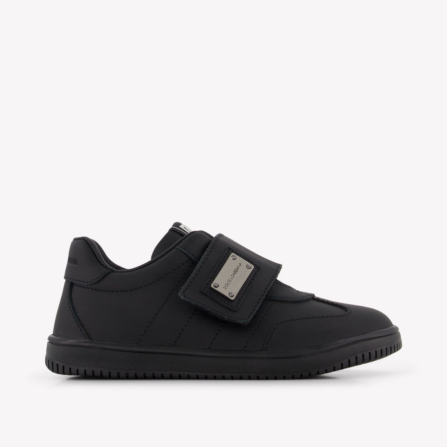 Dolce & Gabbana Kinder Jongens Sneakers In Zwart