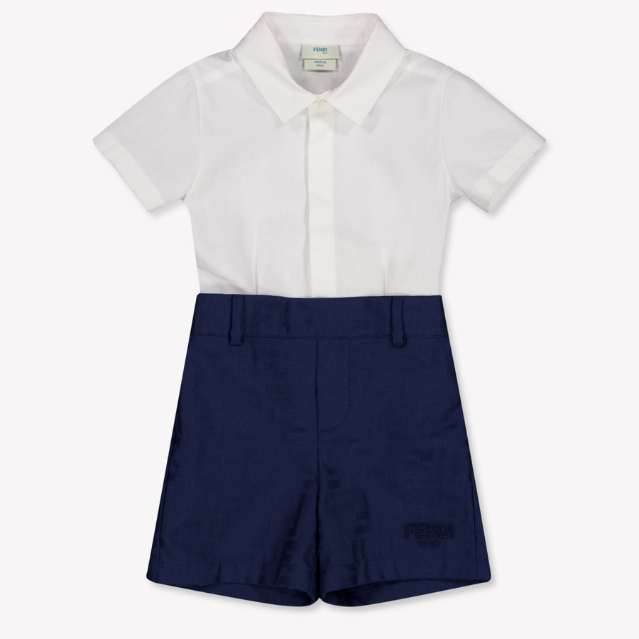 Fendi Baby Jongens Setje In Navy