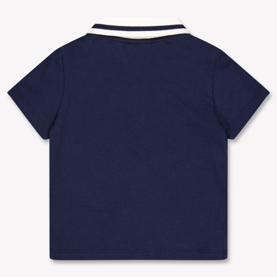 Fendi Baby Boys Polo In Navy