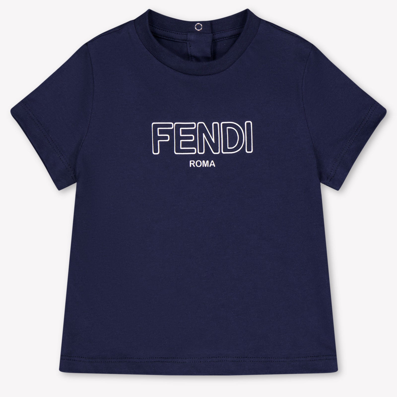 Fendi Baby Boys T-Shirt In Navy