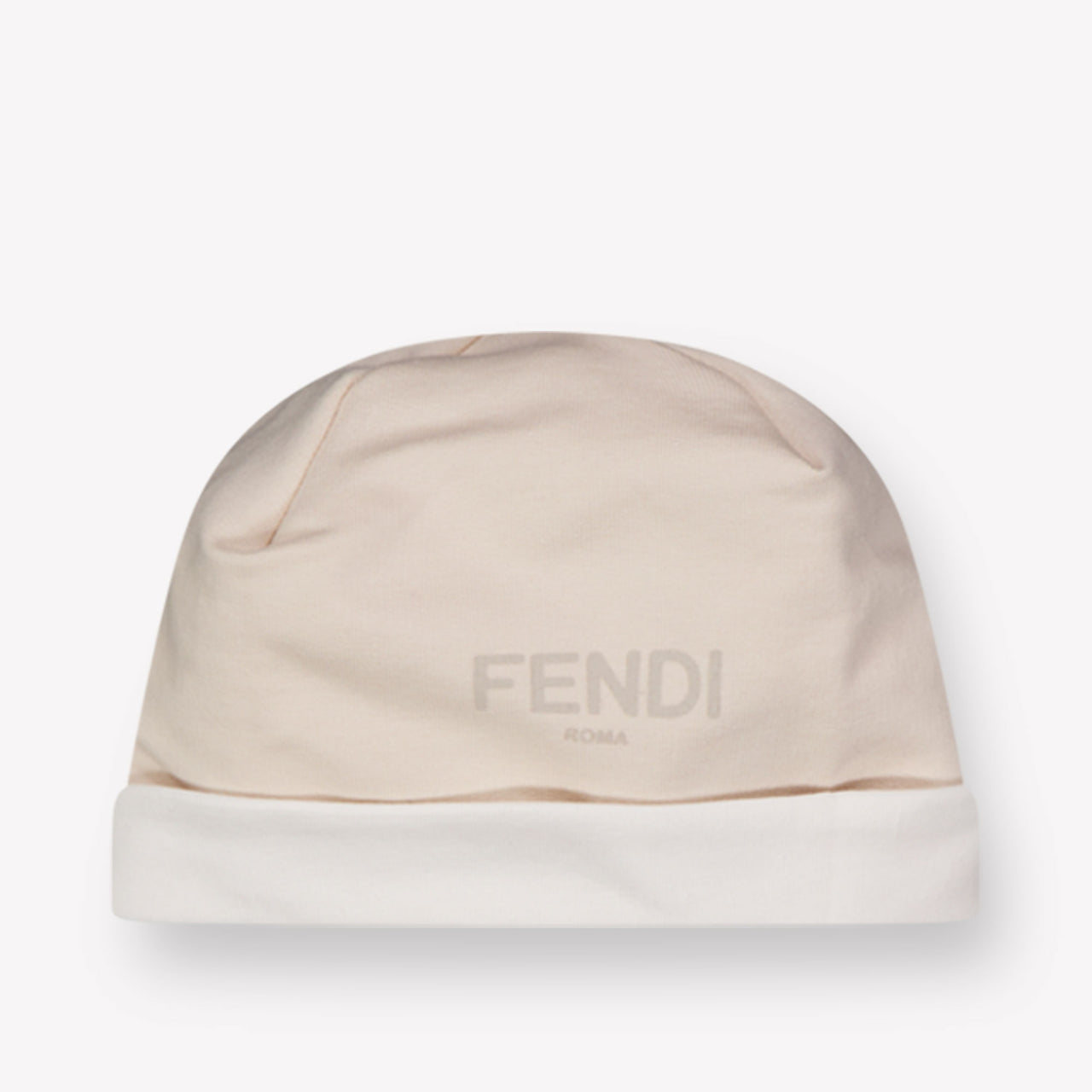 Fendi Baby Unisex Playsuit In Light Beige