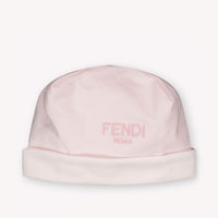 Fendi Baby Unisex Playsuit In Light Pink