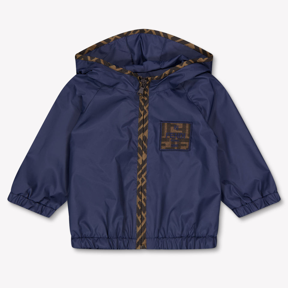 Fendi Baby Unisex Summer jacket In Navy