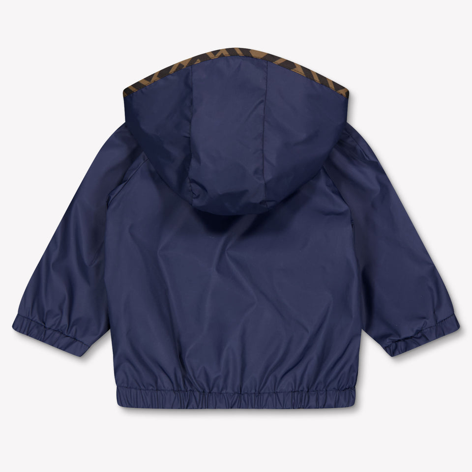 Fendi Baby Unisex Summer jacket In Navy