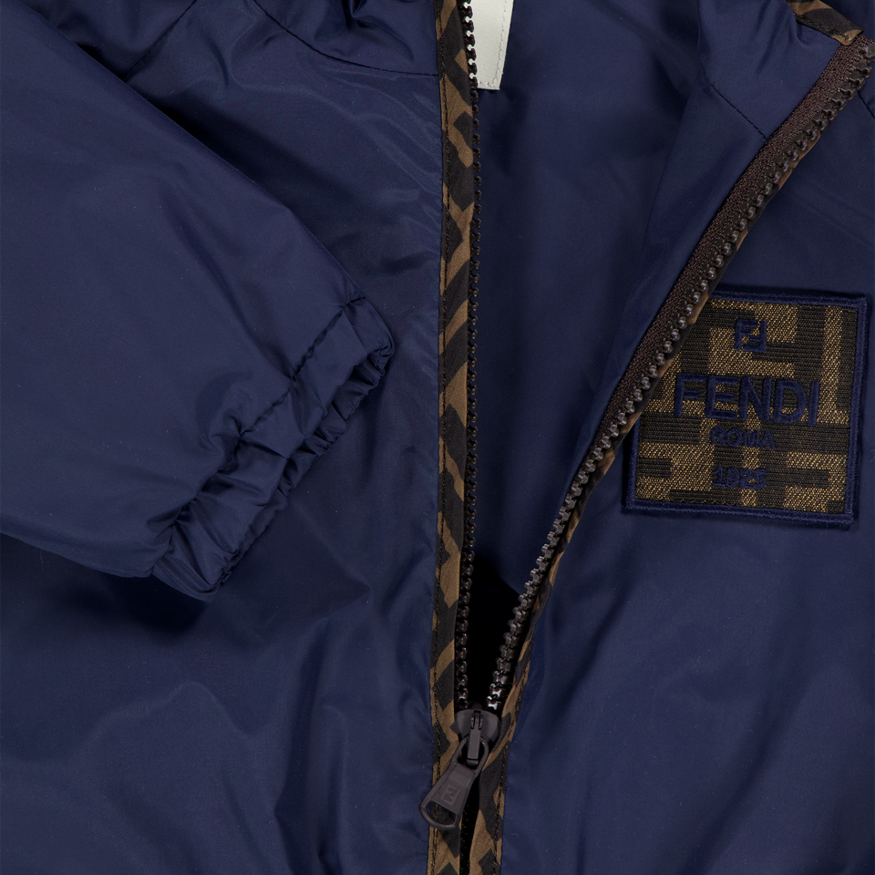 Fendi Baby Unisex Summer jacket In Navy