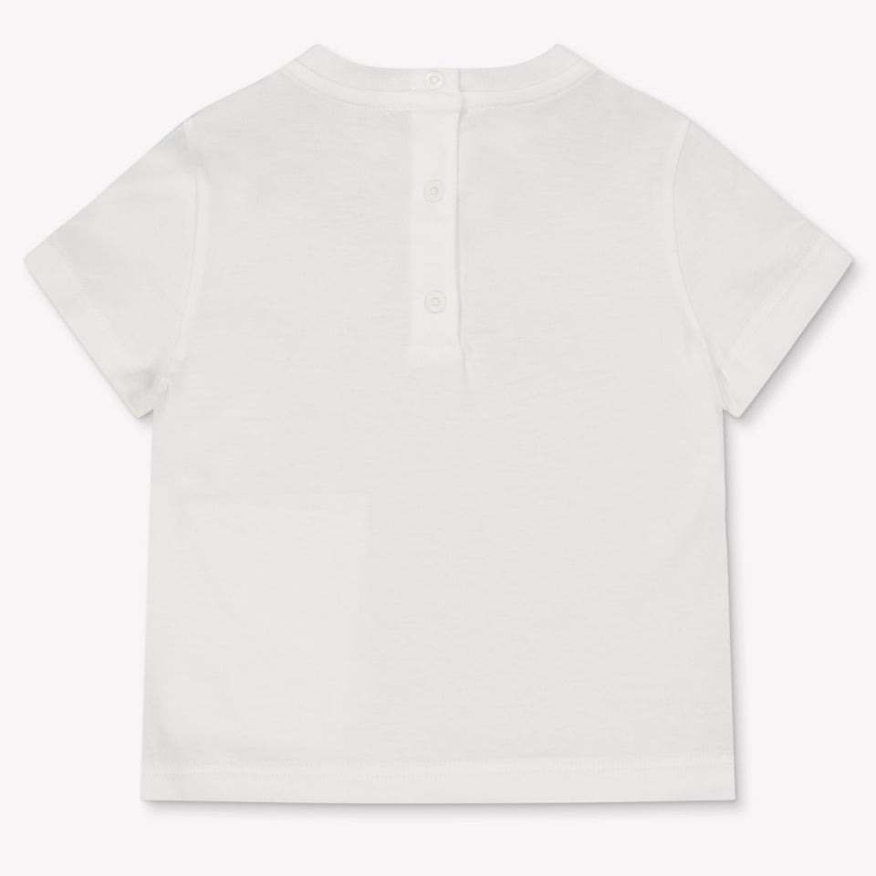 Fendi Baby Girls T-Shirt In White