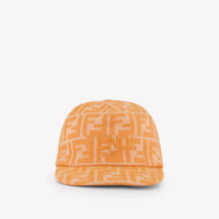 Fendi Kids Girls Cap In Salmon