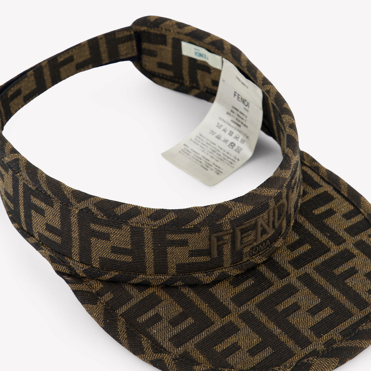 Fendi Kids Unisex Cap In Brown