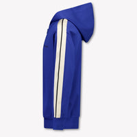 Palm Angels Kids Boys Cardigan In Blue