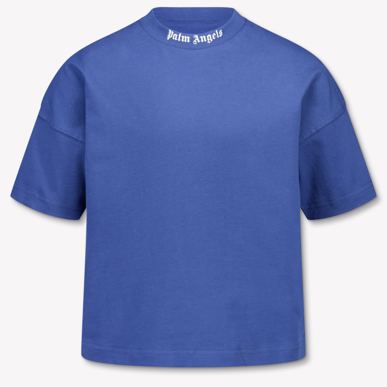 Palm Angels Kids Boys T-Shirt In Blue