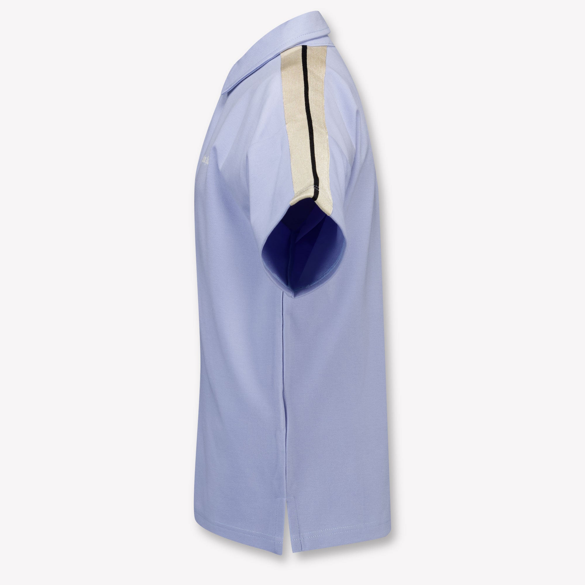 Palm Angels Kinder Jongens Polo In Licht Blauw