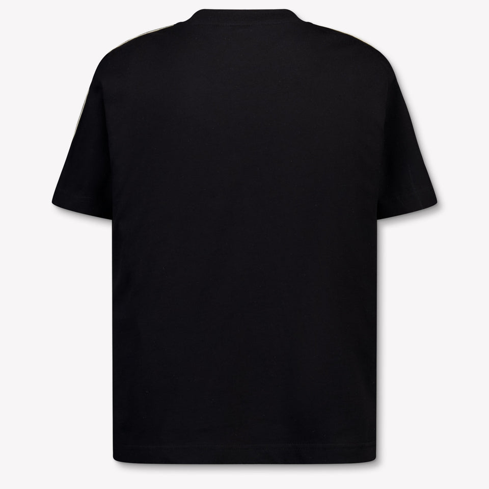 Palm Angels Kinder Jongens T-Shirt In Zwart