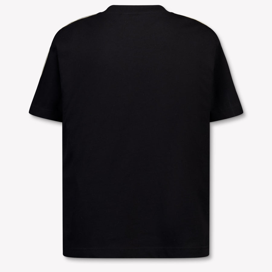 Palm Angels Kinder Jongens T-Shirt In Zwart