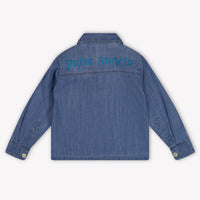 Palm Angels Baby Boys Blouse In Light Blue