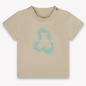 Palm Angels Baby Boys T-Shirt In Beige