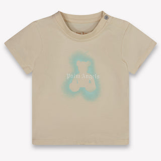 Palm Angels Baby Boys T-Shirt In Beige