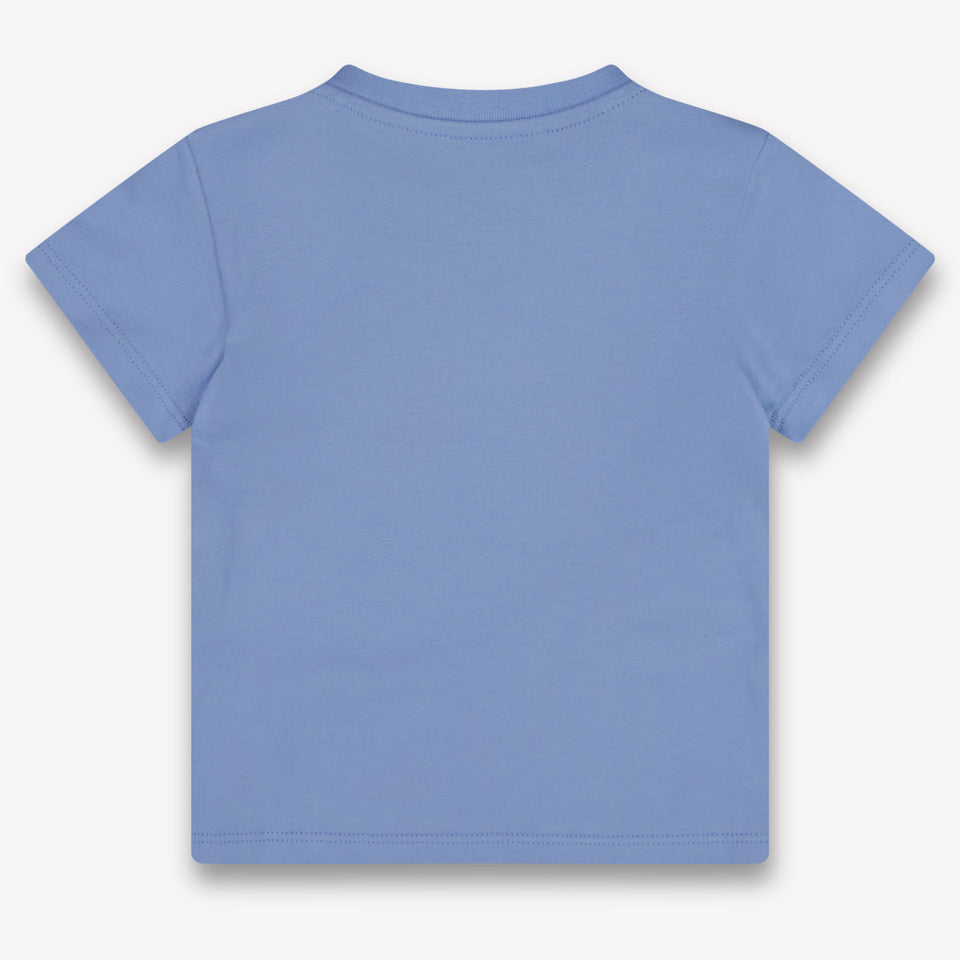 Palm Angels Baby Boys T-Shirt In Light Blue