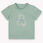 Palm Angels Baby Boys T-Shirt In Light Green