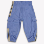 Palm Angels Baby Boys Pants In Light Blue