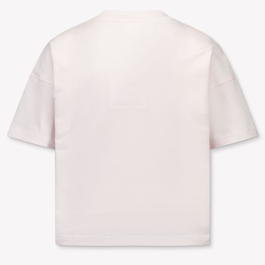 Palm Angels Kids Girls T-Shirt In Pink