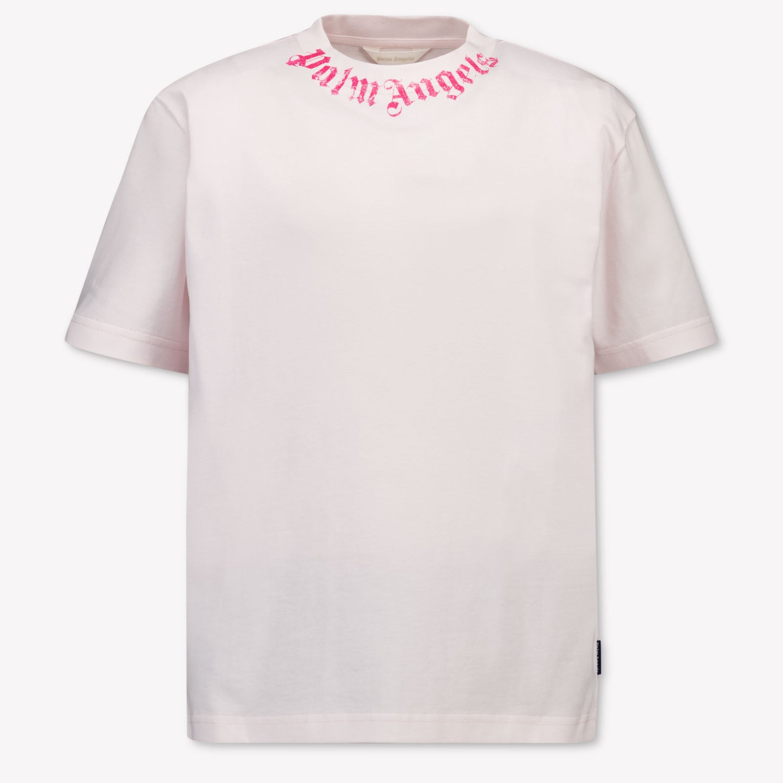 Palm Angels Kids Girls T-Shirt In Pink