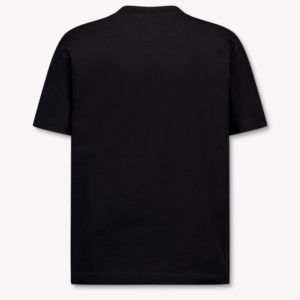Palm Angels Kinder Jongens T-Shirt In Zwart