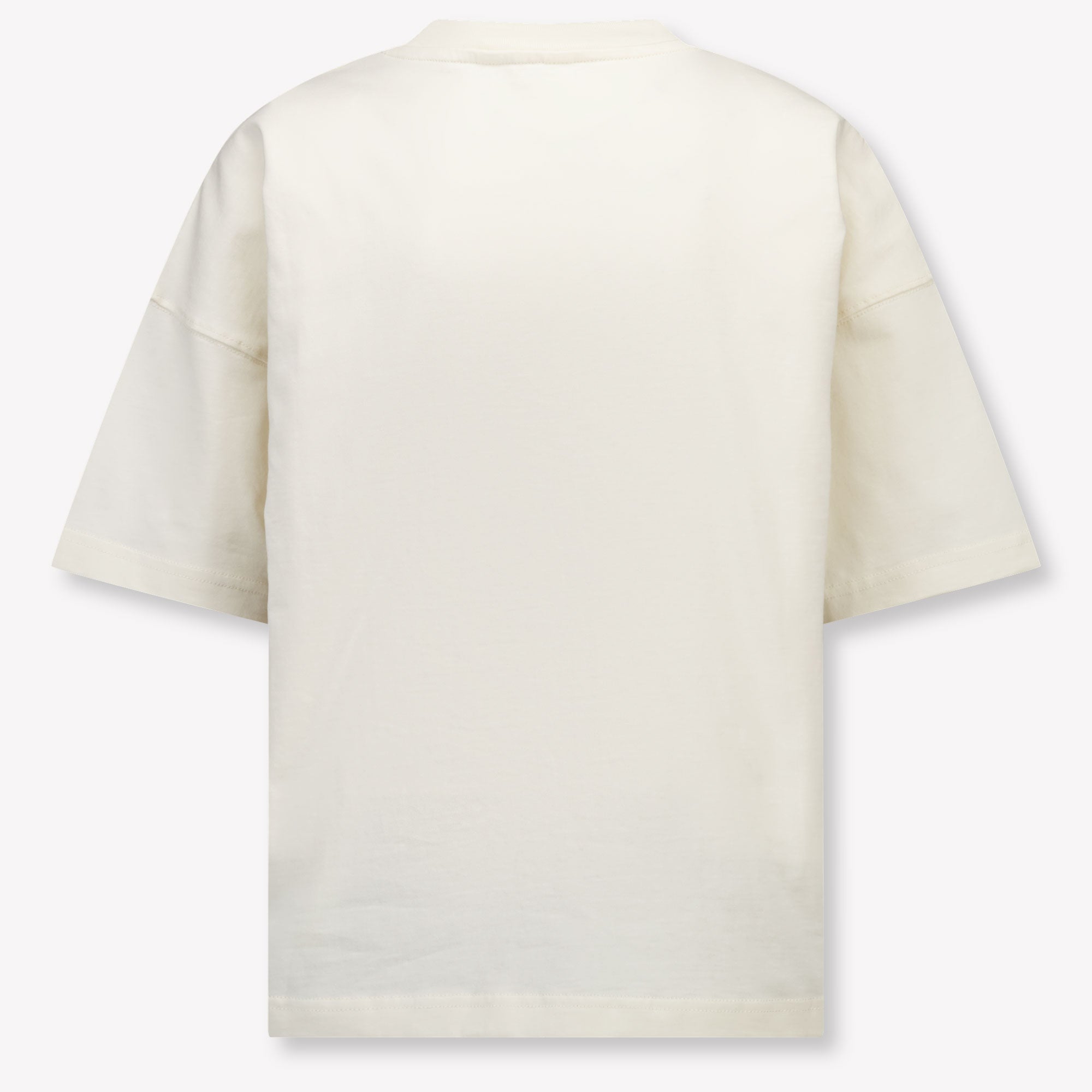 Palm Angels Kinder Jongens T-Shirt In Off White