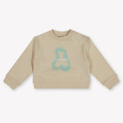 Palm Angels Baby Jongens Trui In Beige