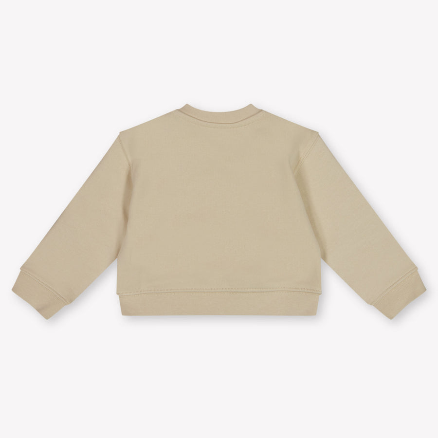 Palm Angels Baby Boys Sweater In Beige