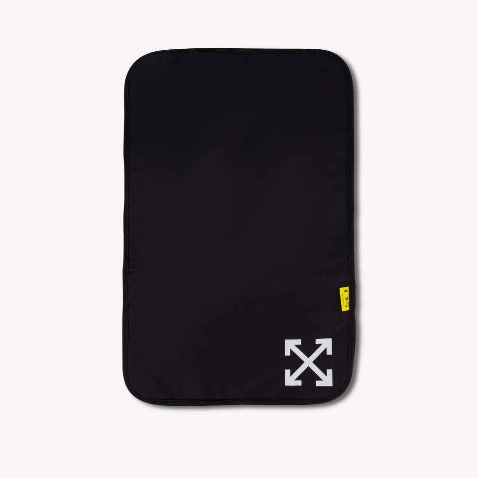 Off-White Baby Unisex Diaper Bag  Black