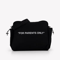 Off-White Baby Unisex Diaper Bag In Black