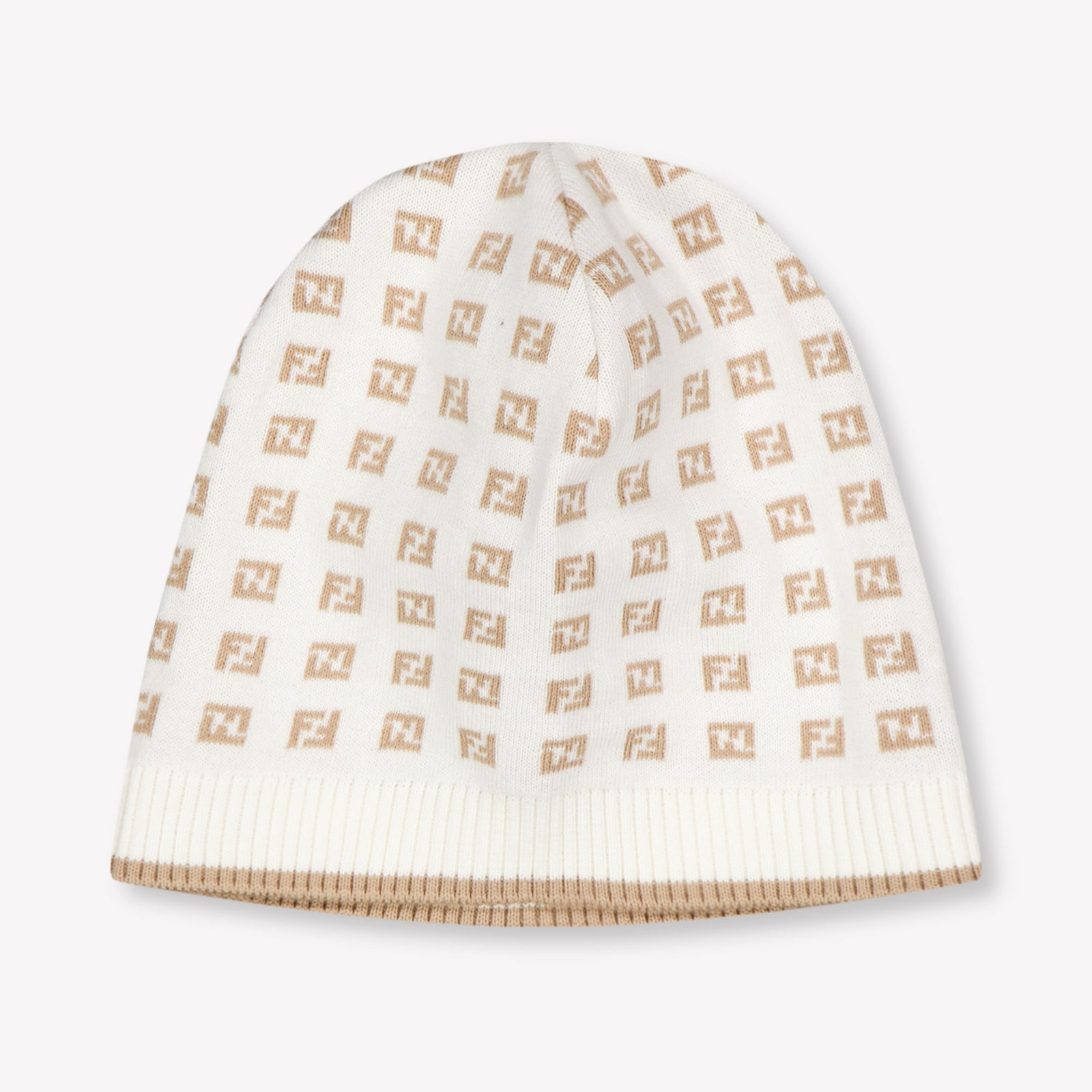 Fendi Baby Unisex Hat In Beige