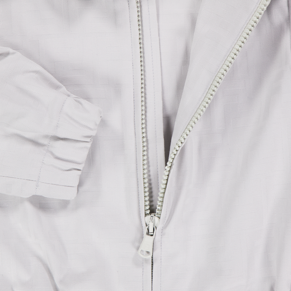 Fendi Baby Boys Summer jacket In Light Gray