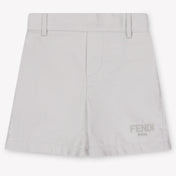 Fendi Baby Jongens Setje In Licht Grijs