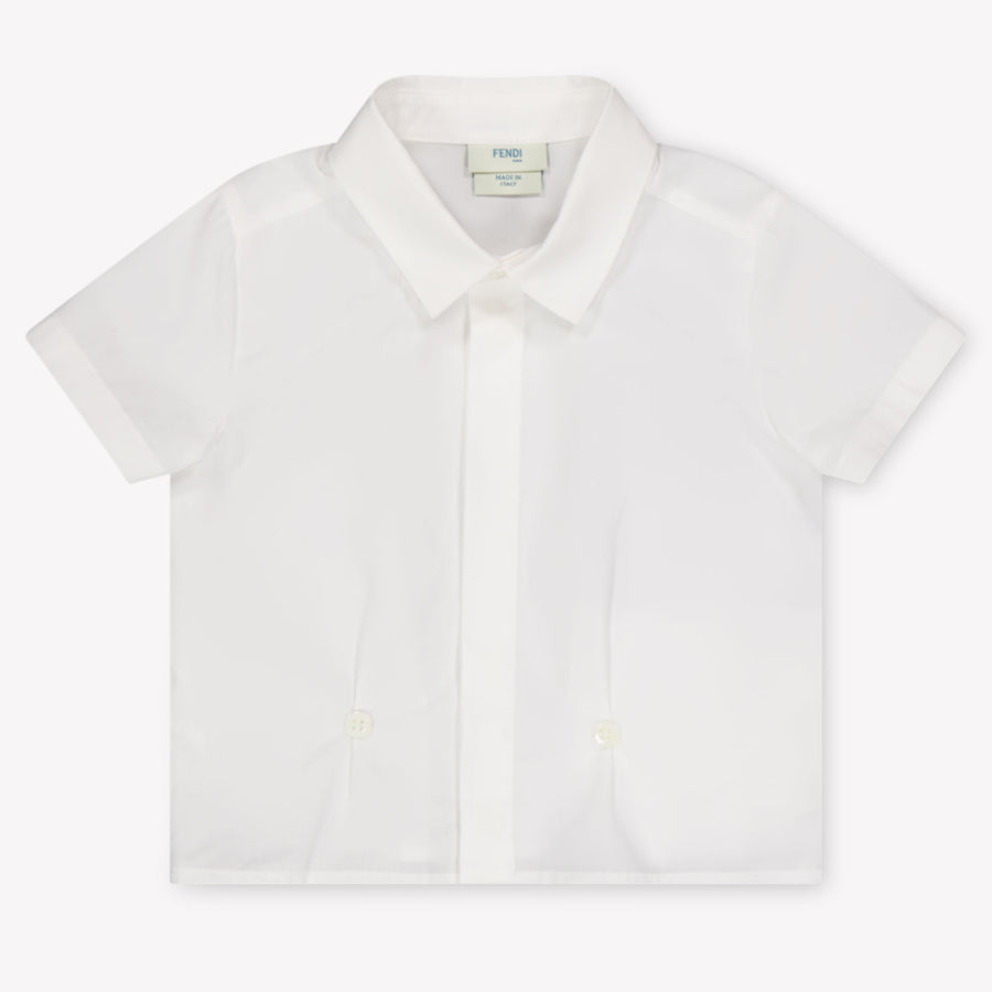 Fendi Baby Boys Set In Light Gray