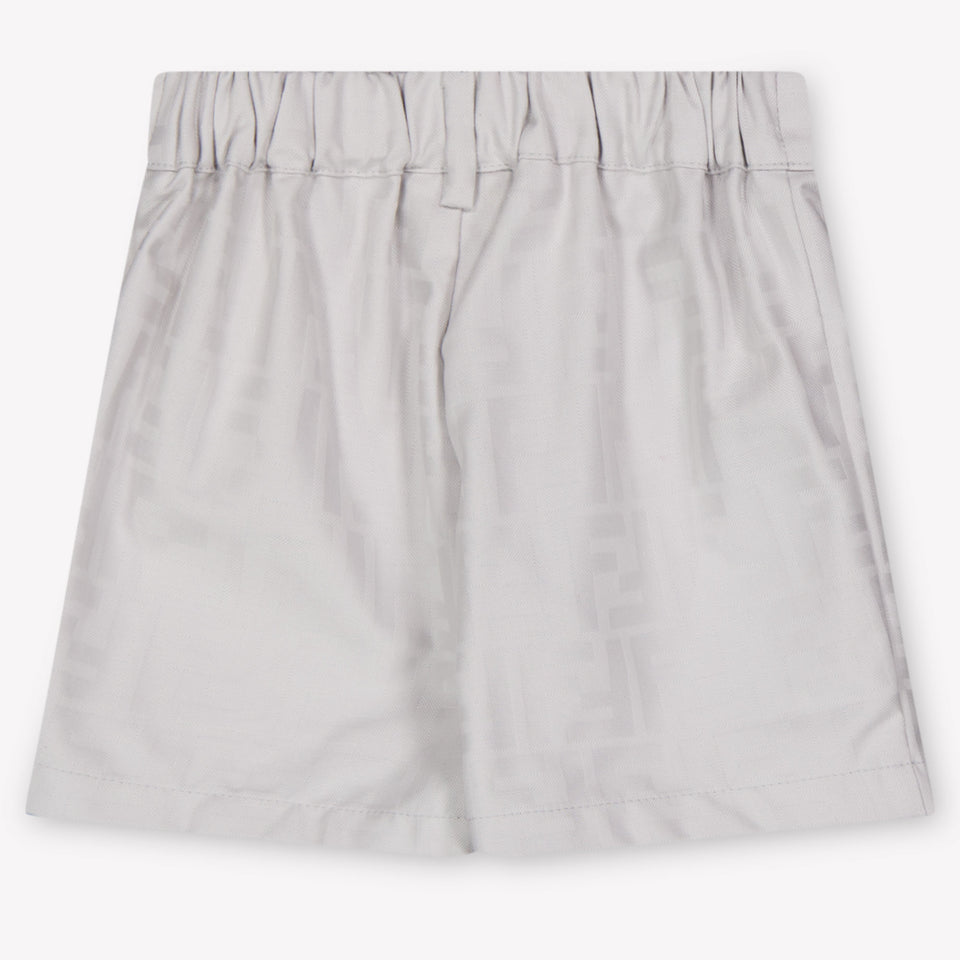 Fendi Baby Jongens Setje In Licht Grijs