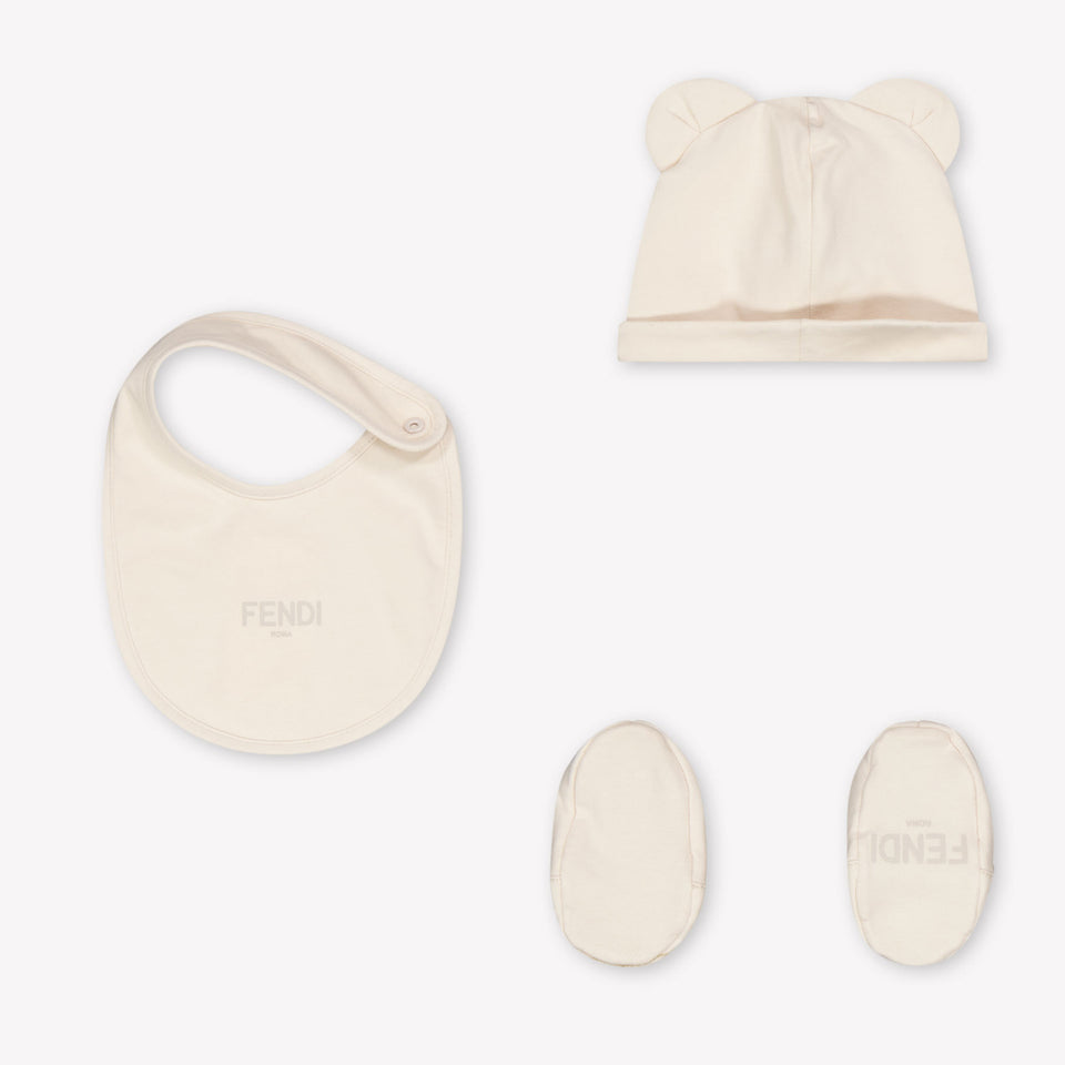 Fendi Baby Unisex Accessory In Beige
