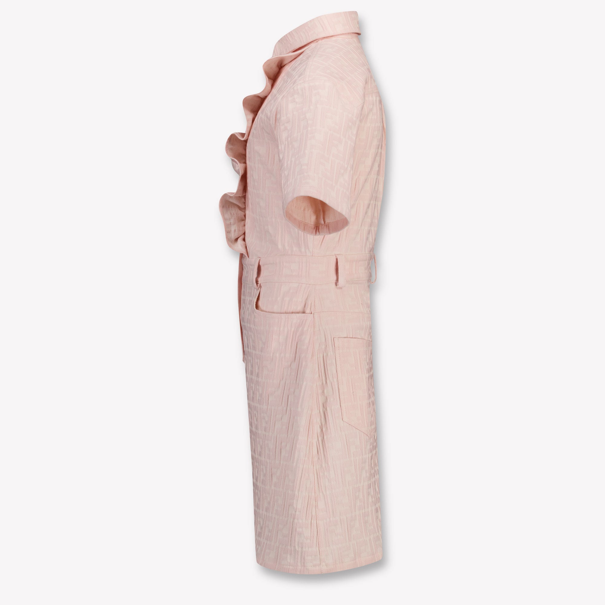 Fendi Kinder Meisjes Jurk In Licht Roze