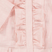 Fendi Kids Girls Dress In Light Pink