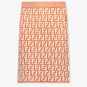 Fendi Kinder Meisjes Rokje In Oranje