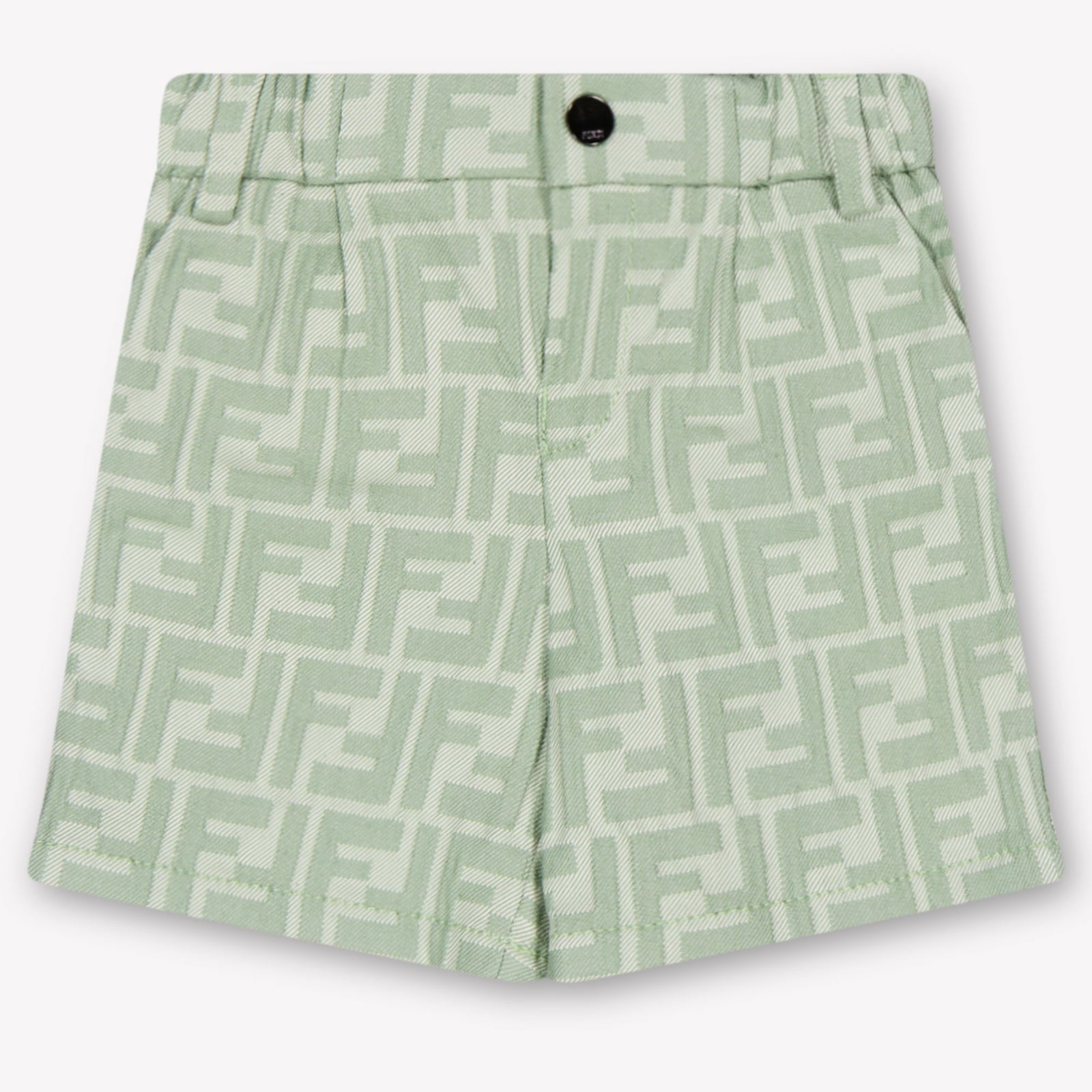 Fendi Baby Unisex Shorts In Licht Groen