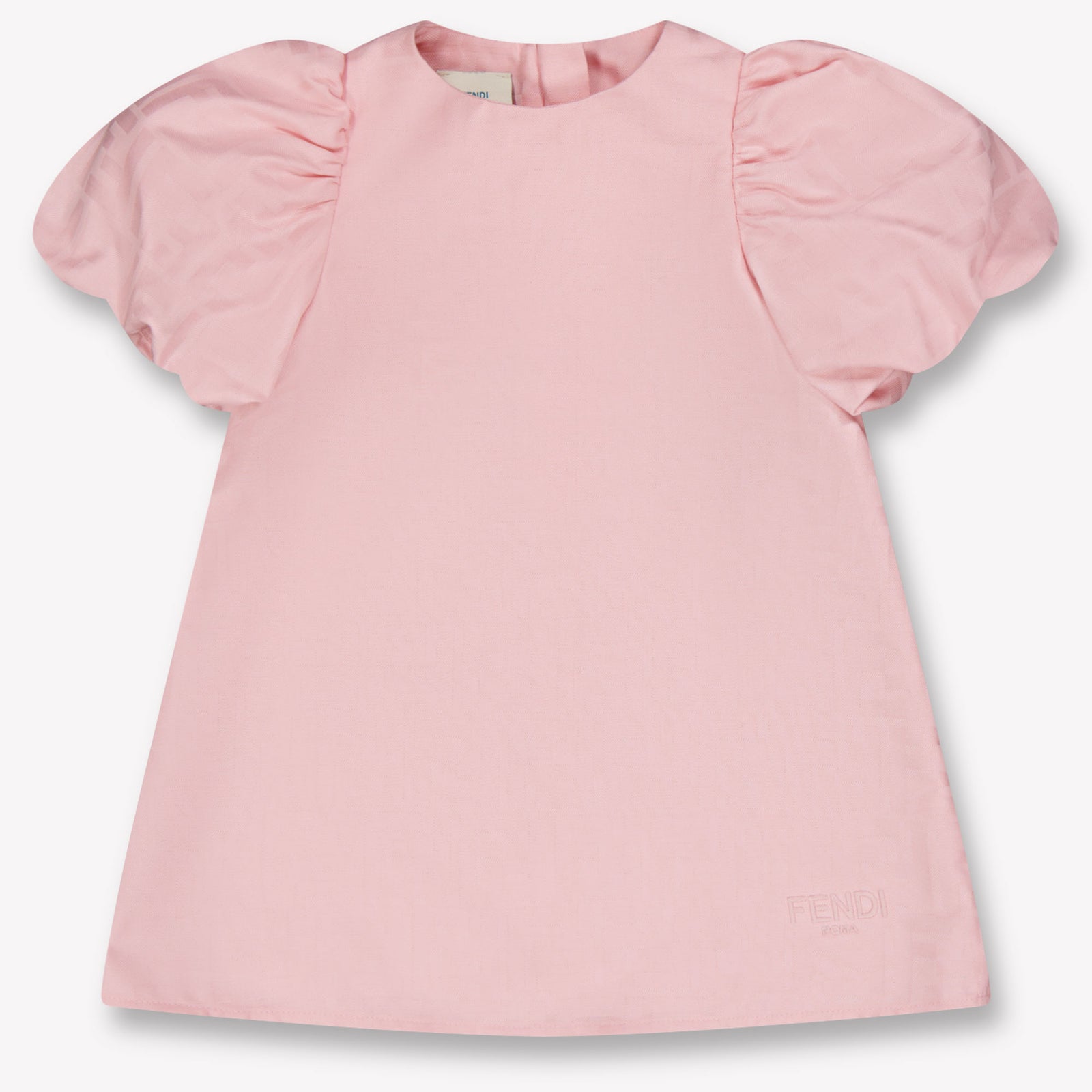 Fendi Baby Girls Dress In Light Pink
